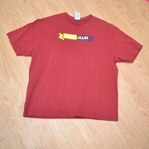 Tommy Hilfiger Men's 90s Vintage Logo T-Shirt Large